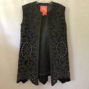 Manoush Long Gray Vest